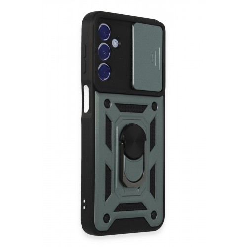 Newface Samsung Galaxy M34 5G Kılıf Pars Lens Yüzüklü Silikon - Yeşil Newface Samsung Galaxy M34 5G Kılıf Pars Lens Yüzüklü Silikon - Yeşil