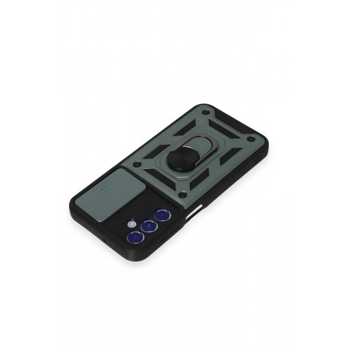 Newface Samsung Galaxy M34 5G Kılıf Pars Lens Yüzüklü Silikon - Yeşil Newface Samsung Galaxy M34 5G Kılıf Pars Lens Yüzüklü Silikon - Yeşil