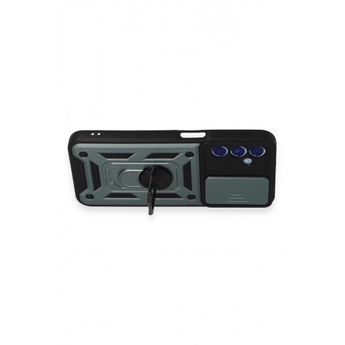 Newface Samsung Galaxy M34 5G Kılıf Pars Lens Yüzüklü Silikon - Yeşil Newface Samsung Galaxy M34 5G Kılıf Pars Lens Yüzüklü Silikon - Yeşil