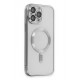 Newface iPhone 15 Pro Kılıf Kross Magneticsafe Kapak - Gümüş Newface iPhone 15 Pro Kılıf Kross Magneticsafe Kapak - Gümüş
