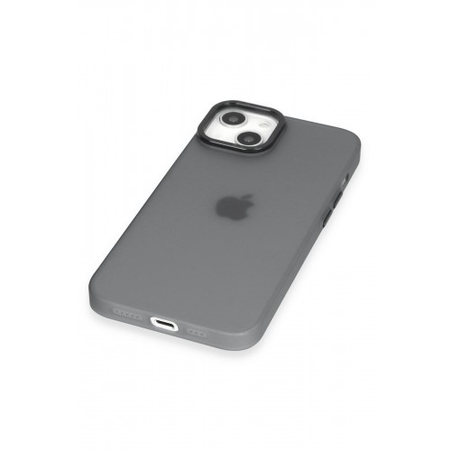 Newface iPhone 15 Kılıf Modos Metal Kapak - Siyah Newface iPhone 15 Kılıf Modos Metal Kapak - Siyah
