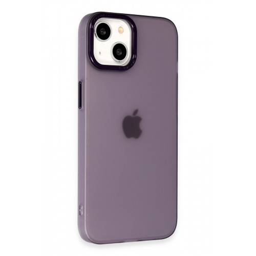 Newface iPhone 15 Kılıf Modos Metal Kapak - Derin Mor Newface iPhone 15 Kılıf Modos Metal Kapak - Derin Mor