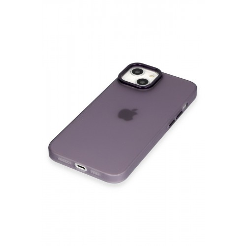 Newface iPhone 15 Kılıf Modos Metal Kapak - Derin Mor Newface iPhone 15 Kılıf Modos Metal Kapak - Derin Mor