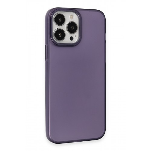 Newface iPhone 15 Pro Max Kılıf Modos Metal Kapak - Derin Mor Newface iPhone 15 Pro Max Kılıf Modos Metal Kapak - Derin Mor