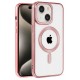 Newface iPhone 15 Kılıf Kronos Magsafe Kapak - Rose Gold Newface iPhone 15 Kılıf Kronos Magsafe Kapak - Rose Gold