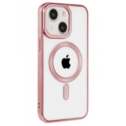 Newface iPhone 15 Kılıf Kronos Magsafe Kapak - Rose Gold Newface iPhone 15 Kılıf Kronos Magsafe Kapak - Rose Gold