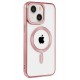 Newface iPhone 15 Kılıf Kronos Magsafe Kapak - Rose Gold Newface iPhone 15 Kılıf Kronos Magsafe Kapak - Rose Gold