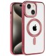 Newface iPhone 15 Kılıf Kronos Magsafe Kapak - Bordo Newface iPhone 15 Kılıf Kronos Magsafe Kapak - Bordo