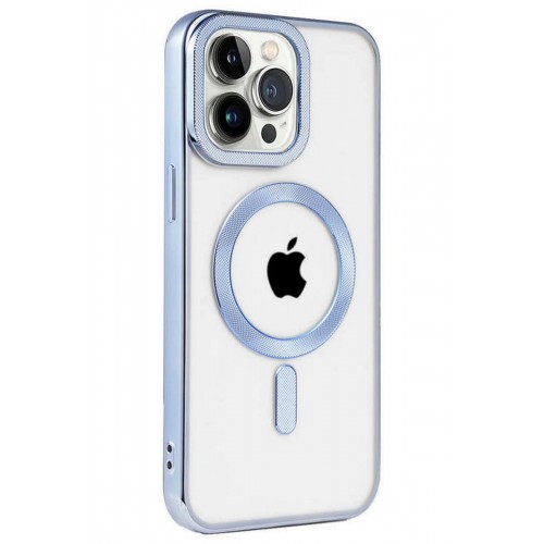 Newface iPhone 15 Pro Kılıf Kronos Magsafe Kapak - Sierra Blue Newface iPhone 15 Pro Kılıf Kronos Magsafe Kapak - Sierra Blue