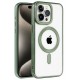 Newface iPhone 15 Pro Max Kılıf Kronos Magsafe Kapak - Koyu Yeşil Newface iPhone 15 Pro Max Kılıf Kronos Magsafe Kapak - Koyu Yeşil