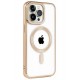 Newface iPhone 15 Pro Max Kılıf Kronos Magsafe Kapak - Gold Newface iPhone 15 Pro Max Kılıf Kronos Magsafe Kapak - Gold