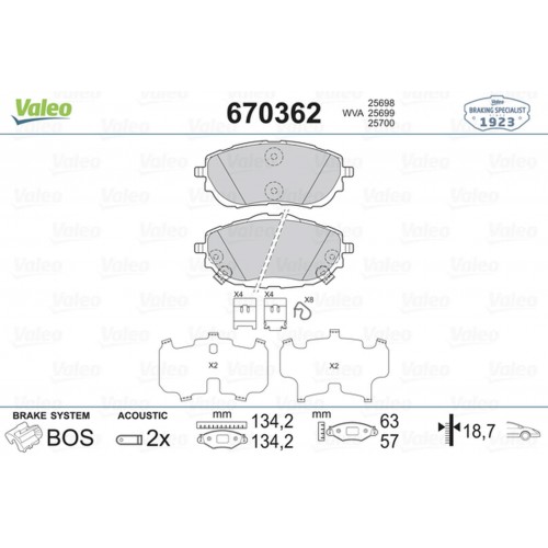ÖN BALATA AURIS NZE18-ZRE18 -COROLLA SEDAN 1.6 VVTİ-1.33-1.6-1.8 VVTİ-1.4 D4D 12 ÖN BALATA AURIS NZE18-ZRE18 -COROLLA SEDAN 1.6 VVTİ-1.33-1.6-1.8 VVTİ-1.4 D4D 12