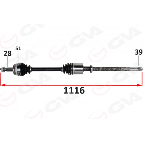 ÖN AKS SAĞ RENAULT MASTER II FD 2.5 DCI ABSLI 51 DIS 28X39 06-10 ÖN AKS SAĞ RENAULT MASTER II FD 2.5 DCI ABSLI 51 DIS 28X39 06-10