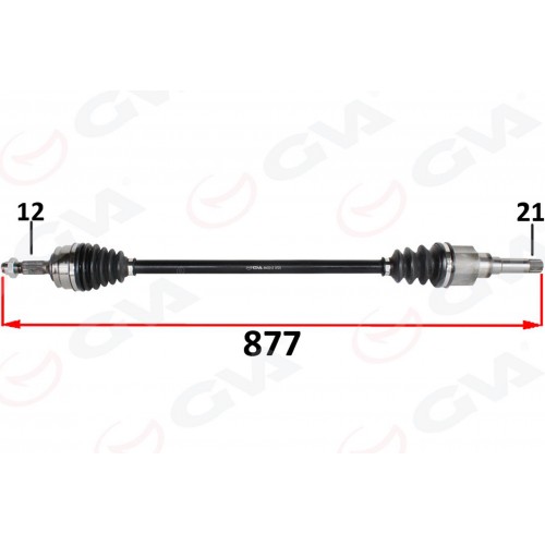 KOMPLE AKS ÖN SAĞ PSA 301 1.2 VTI M-T 12- KOMPLE AKS ÖN SAĞ PSA 301 1.2 VTI M-T 12-