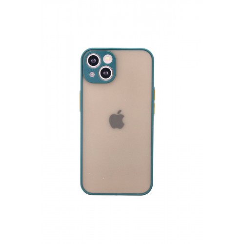 Newface iPhone 14 Plus Kılıf Montreal Silikon Kapak - Yeşil Newface iPhone 14 Plus Kılıf Montreal Silikon Kapak - Yeşil