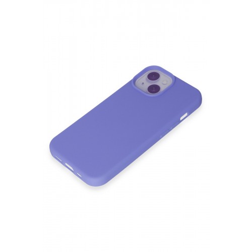 Newface iPhone 15 Kılıf First Silikon - Lila Newface iPhone 15 Kılıf First Silikon - Lila