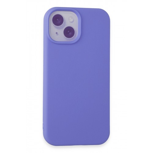 Newface iPhone 15 Plus Kılıf First Silikon - Lila Newface iPhone 15 Plus Kılıf First Silikon - Lila