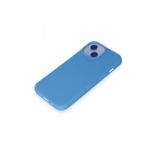 Newface iPhone 15 Plus Kılıf First Silikon - Mavi Newface iPhone 15 Plus Kılıf First Silikon - Mavi