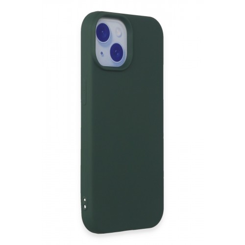 Newface iPhone 15 Plus Kılıf First Silikon - Koyu Yeşil Newface iPhone 15 Plus Kılıf First Silikon - Koyu Yeşil