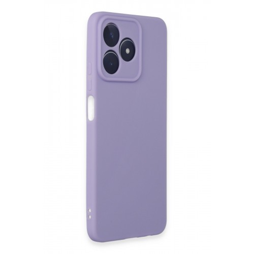Newface Realme C53 Kılıf First Silikon - Lila Newface Realme C53 Kılıf First Silikon - Lila