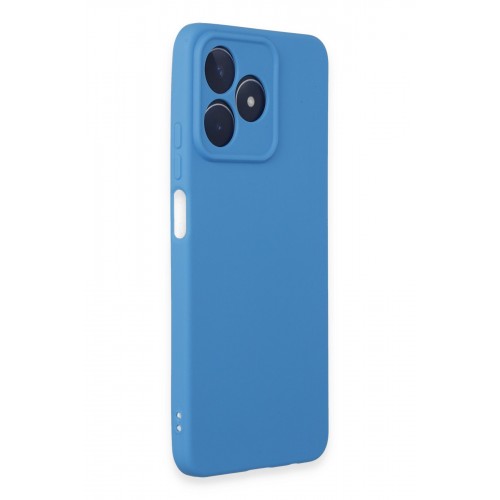 Newface Realme C53 Kılıf First Silikon - Mavi Newface Realme C53 Kılıf First Silikon - Mavi