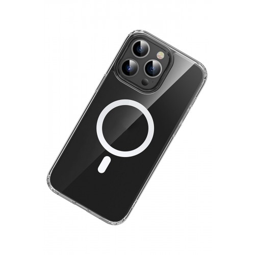 Yesido iPhone 15 Pro Max PC03 Ace Şeffaf Magsafe Kapak - Şeffaf Yesido iPhone 15 Pro Max PC03 Ace Şeffaf Magsafe Kapak - Şeffaf