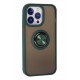 Newface iPhone 15 Pro Max Kılıf Montreal Yüzüklü Silikon Kapak - Yeşil Newface iPhone 15 Pro Max Kılıf Montreal Yüzüklü Silikon Kapak - Yeşil