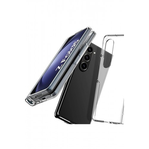 Newface Samsung Galaxy Z Fold 5 Kılıf Fold TPU Silikon - Şeffaf Newface Samsung Galaxy Z Fold 5 Kılıf Fold TPU Silikon - Şeffaf