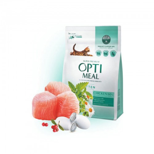 Optimeal Süper Premium Tavuklu Yavru Kedi Maması 4 Kg Optimeal Süper Premium Tavuklu Yavru Kedi Maması 4 Kg