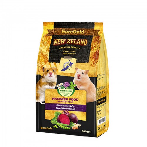 EUROGOLD WORLD NEW ZELAND HAMSTER YEMI 500 GR. X 2 ADET EUROGOLD WORLD NEW ZELAND HAMSTER YEMI 500 GR. X 2 ADET