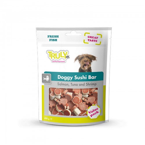 TRULY YUMUŞAK KÖPEK ÖDÜLÜ SUSHI BAR 90 GR X 3 ADET TRULY YUMUŞAK KÖPEK ÖDÜLÜ SUSHI BAR 90 GR X 3 ADET