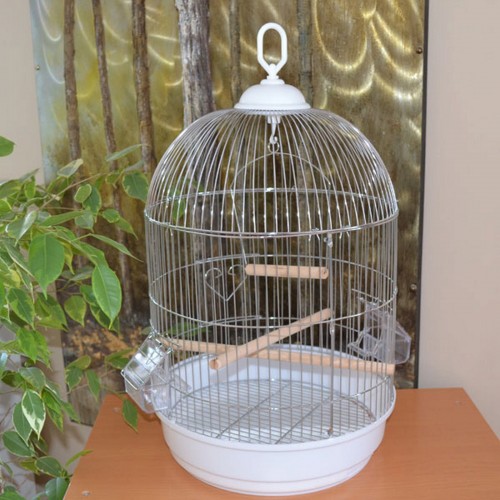 SALON KAFESI YUVARLAK KAFES KROM Ø34X55 X 1 ADET SALON KAFESI YUVARLAK KAFES KROM Ø34X55 X 1 ADET