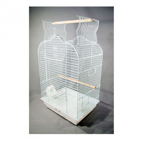 PET PAPAĞAN KAFESI AÇILIR ÇATILI BEYAZ 47X36X70 X 1 ADET PET PAPAĞAN KAFESI AÇILIR ÇATILI BEYAZ 47X36X70 X 1 ADET