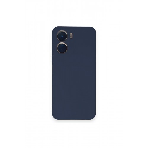 Newface Vivo Y16 Kılıf Nano içi Kadife Silikon - Lacivert Newface Vivo Y16 Kılıf Nano içi Kadife Silikon - Lacivert