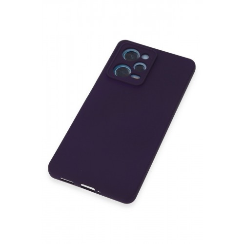 Newface Xiaomi Poco X5 5G Kılıf Nano içi Kadife Silikon - Mor Newface Xiaomi Poco X5 5G Kılıf Nano içi Kadife Silikon - Mor