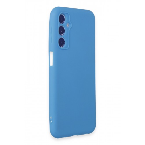 Newface Samsung Galaxy M34 5G Kılıf First Silikon - Mavi Newface Samsung Galaxy M34 5G Kılıf First Silikon - Mavi