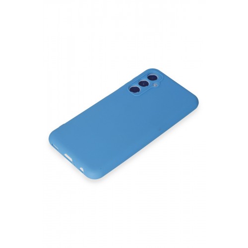 Newface Samsung Galaxy M34 5G Kılıf First Silikon - Mavi Newface Samsung Galaxy M34 5G Kılıf First Silikon - Mavi
