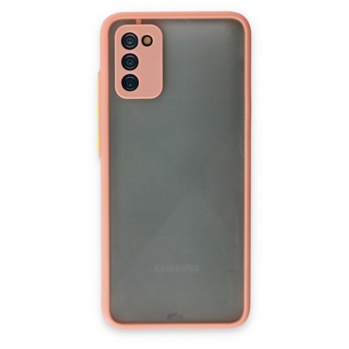 Newface Samsung Galaxy A02S Kılıf Montreal Silikon Kapak - Pembe Newface Samsung Galaxy A02S Kılıf Montreal Silikon Kapak - Pembe