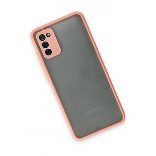 Newface Samsung Galaxy A02S Kılıf Montreal Silikon Kapak - Pembe Newface Samsung Galaxy A02S Kılıf Montreal Silikon Kapak - Pembe