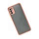 Newface Samsung Galaxy A02S Kılıf Montreal Silikon Kapak - Pembe Newface Samsung Galaxy A02S Kılıf Montreal Silikon Kapak - Pembe