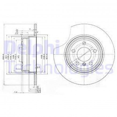 FREN DISKI ARKA BMW X5 E53 00 06 FREN DISKI ARKA BMW X5 E53 00 06