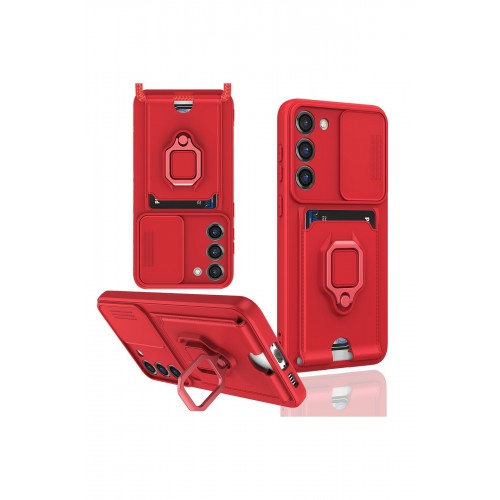 Newface Samsung Galaxy M34 5G Kılıf Zuma Kartvizitli Yüzüklü Silikon - Kırmızı Newface Samsung Galaxy M34 5G Kılıf Zuma Kartvizitli Yüzüklü Silikon - Kırmızı