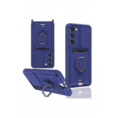 Newface Samsung Galaxy M34 5G Kılıf Zuma Kartvizitli Yüzüklü Silikon - Lacivert Newface Samsung Galaxy M34 5G Kılıf Zuma Kartvizitli Yüzüklü Silikon - Lacivert