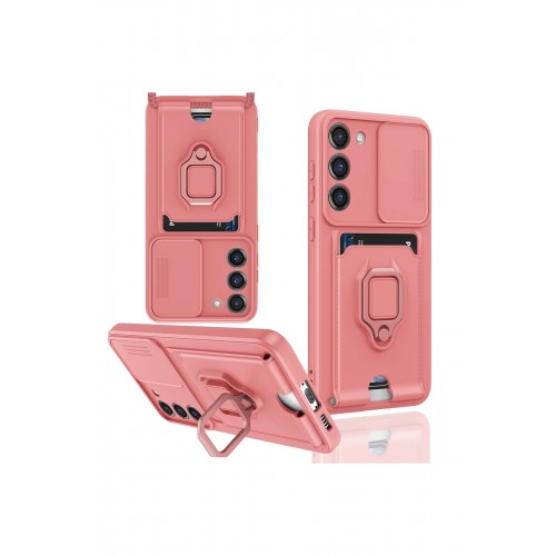 Newface Samsung Galaxy M34 5G Kılıf Zuma Kartvizitli Yüzüklü Silikon - Pembe Newface Samsung Galaxy M34 5G Kılıf Zuma Kartvizitli Yüzüklü Silikon - Pembe