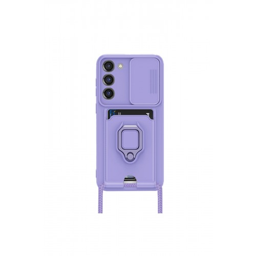 Newface Samsung Galaxy M34 5G Kılıf Zuma Kartvizitli Yüzüklü Silikon - Lila Newface Samsung Galaxy M34 5G Kılıf Zuma Kartvizitli Yüzüklü Silikon - Lila