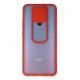 Newface Xiaomi Redmi 9 Kılıf Palm Buzlu Kamera Sürgülü Silikon - Kırmızı Newface Xiaomi Redmi 9 Kılıf Palm Buzlu Kamera Sürgülü Silikon - Kırmızı