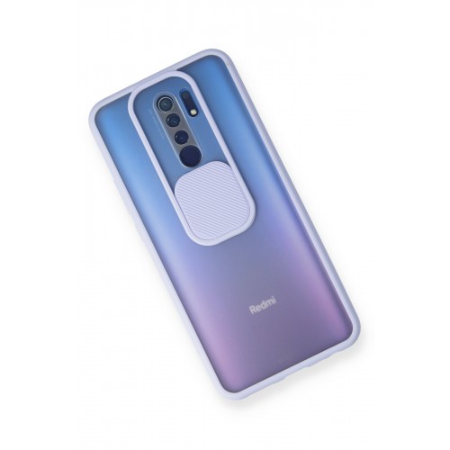 Newface Xiaomi Redmi 9 Kılıf Palm Buzlu Kamera Sürgülü Silikon - Lila Newface Xiaomi Redmi 9 Kılıf Palm Buzlu Kamera Sürgülü Silikon - Lila