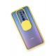 Newface Xiaomi Redmi 9 Kılıf Palm Buzlu Kamera Sürgülü Silikon - Sarı Newface Xiaomi Redmi 9 Kılıf Palm Buzlu Kamera Sürgülü Silikon - Sarı