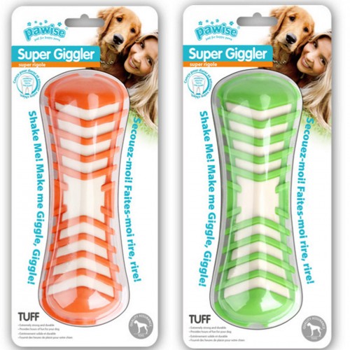 Pawise Süper Giggle Sesli Kemik Köpek Oyuncağı 19 cm Pawise Süper Giggle Sesli Kemik Köpek Oyuncağı 19 cm
