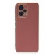 Newface Xiaomi Redmi Note 12 Pro 5G Kılıf Volet Silikon - Kırmızı